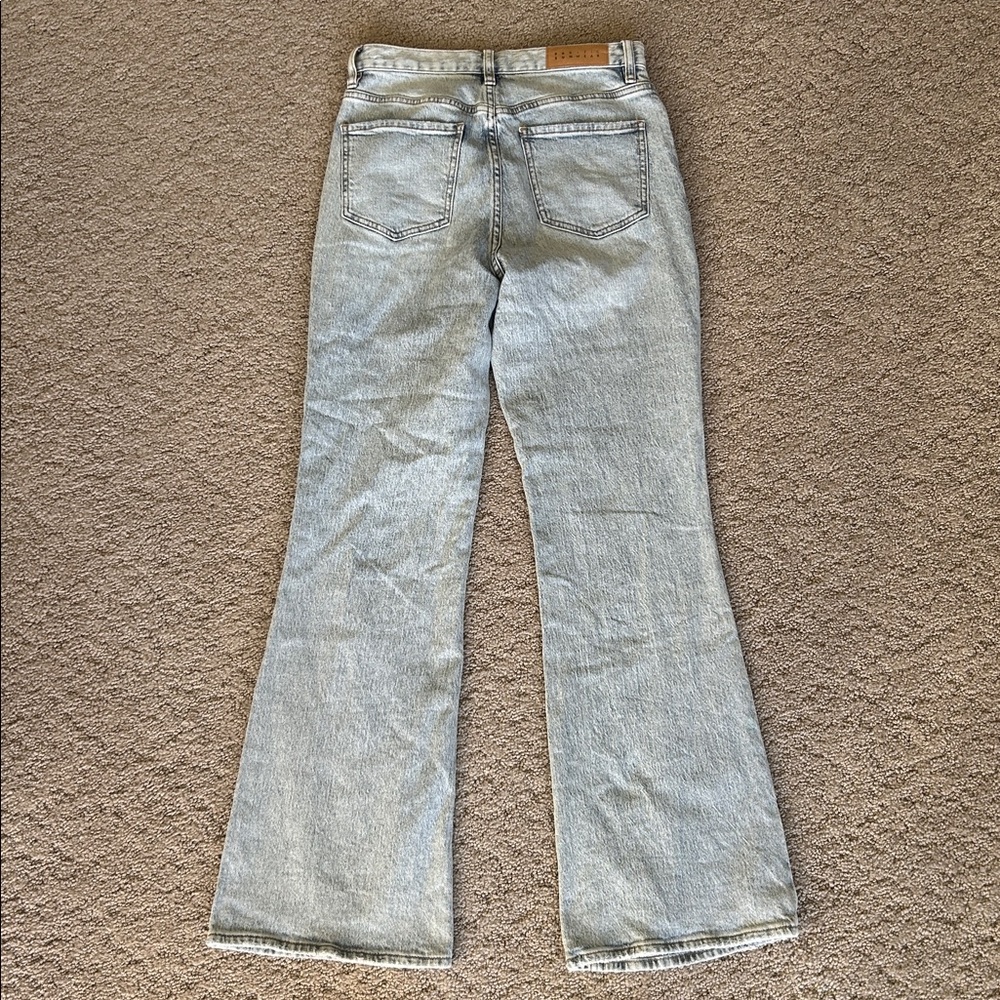 Pacsun High-Rise Bootcut Jeans Light Acid Wash Retro Cotton Denim Jean SZ 27 EUC - Picture 13 of 13